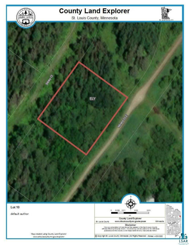 TBD - LOT 10 SIBLEY COURT DRIVE, ELY, MN 55731, photo 1 of 5