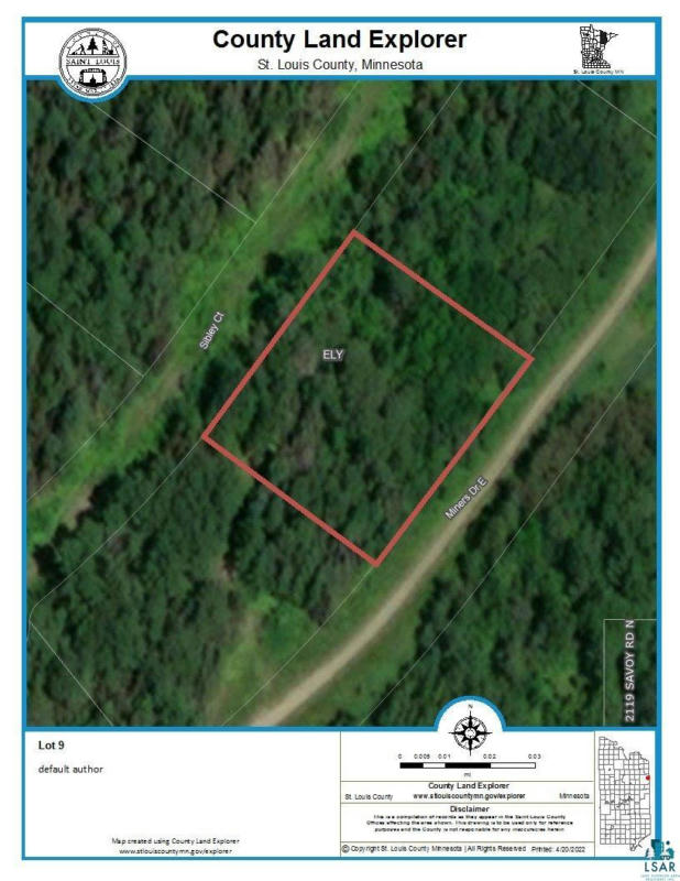 TBD - LOT 9 SIBLEY COURT DRIVE, ELY, MN 55731, photo 1 of 5